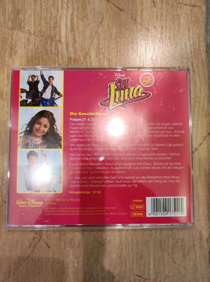 Soy Luna 3 CD und Buch in Siersleben