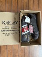 Nagelneue Sneaker von REPLAY, in Teilleder, Braun, Gr.41 Nordrhein-Westfalen - Übach-Palenberg Vorschau
