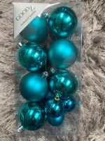 19 Weihnachtsbaumkugeln türkis blau Weihnachten Baumschmuck Sachsen - Wittichenau Vorschau