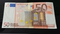 50 € Euro Schein Geldschein 2002, X Serie Fehldruck o. Hologramm Niedersachsen - Wittingen Vorschau
