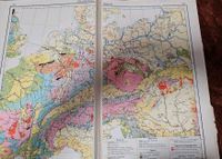 Schulatlas von 1931 für höhere Lehranstalten in A3 Format / K15 Sachsen - Frohburg Vorschau