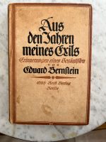 Eduard Bernstein Aus den Jahren meines Exils Hessen - Bad Homburg Vorschau