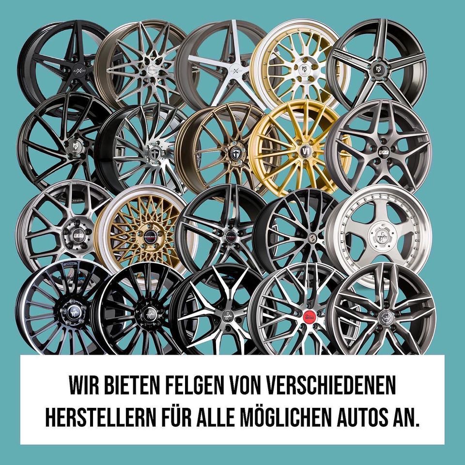 ⚠️NEU⚠️, TEC, Alufelgen, Audi, Mercedes, VW, 5x112 versch. Zoll in Mainz