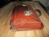 Vintage braune Leder Tasche Aktentasche Laptoptasche Handtasche Nordrhein-Westfalen - Velbert Vorschau