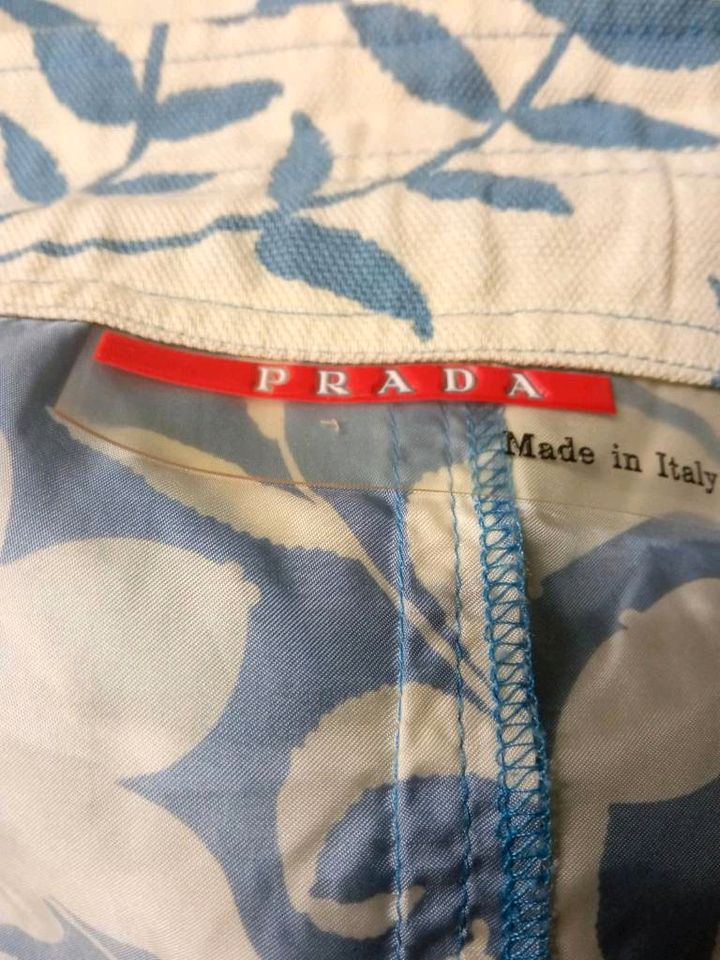 Prada Rock Gr.It.40/36 Ungetragen Blumenmuster Nylon Cotton in München