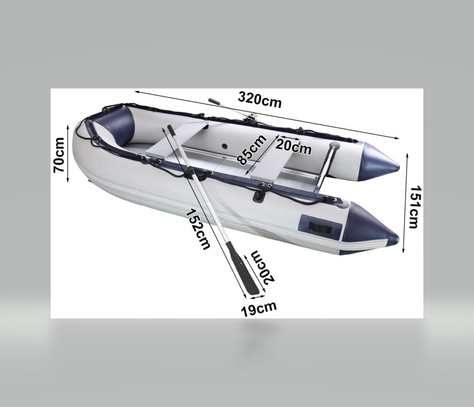 Schlauchboot 4-5 P, Aluminiumboden mit 15 PS Motor, neuwertig(!) in Freiburg im Breisgau