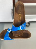 Gut erhaltene Birkenstock mit blauem Lackleder Gr. 37 Bayern - Marxheim Vorschau