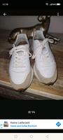 Zara Sneaker Weiß orange Leder Größe 37 Bochum - Bochum-Wattenscheid Vorschau