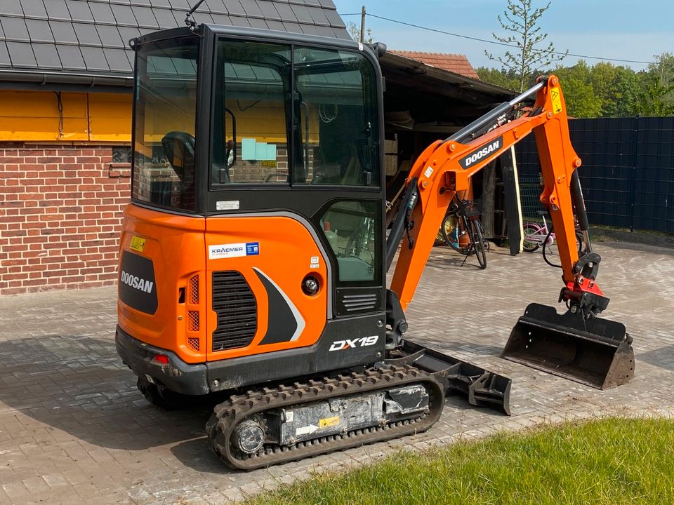 Minibagger zu vermieten in Herzebrock-Clarholz