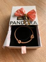 Pandora Armband “Moments” + Charm “Verschlungene Herzen” Roségold Niedersachsen - Schiffdorf Vorschau