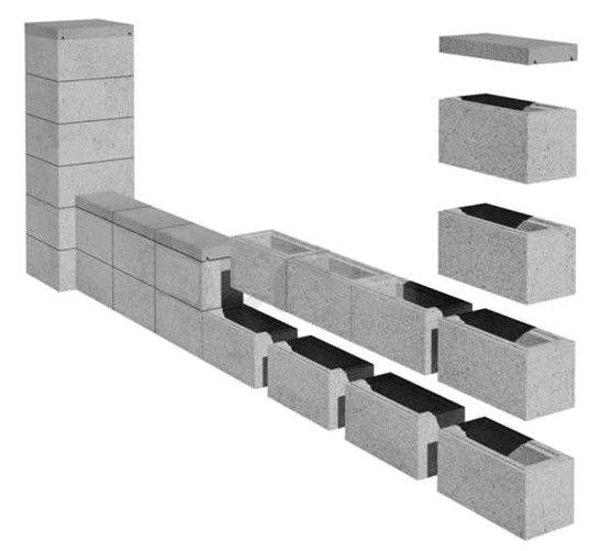 Mauersteine Betonzaun Gartenmauer  Clasic in Krefeld