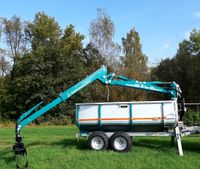 Holztransport mit Rückewagen Hessen - Rauschenberg Vorschau