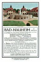 Bad Nauheim Kurhaus - Werbeanzeige Vintage-Deko 1915 Reklame Baden-Württemberg - Steinen Vorschau