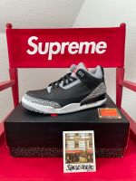 Nike Air Jordan 3 Retro Black Cement US10.5 EU44.5 DSWT NEU OVP Stuttgart - Stuttgart-Mitte Vorschau