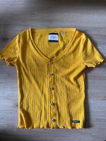 Superdry Gr. 36 gelb Strickjacke Shirt Top Nordrhein-Westfalen - Bergkamen Vorschau