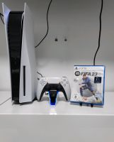 Playstation 5 Laufwerk + Fifa 23 + Ladestation + Kontroller weiß Kiel - Ellerbek-Wellingdorf Vorschau