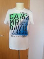 CAMP DAVID Herren weißes mit Print T-Shirt Größe M Bayern - Kaufbeuren Vorschau