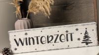 Holz Deko Schild ⭐️Shabby Vintage Landhausstil Dekozauberei Schleswig-Holstein - Reher Vorschau