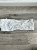 Bustier mit spitze von Hollister Gr. S weiß  neuwertig Freiburg im Breisgau - Altstadt Vorschau