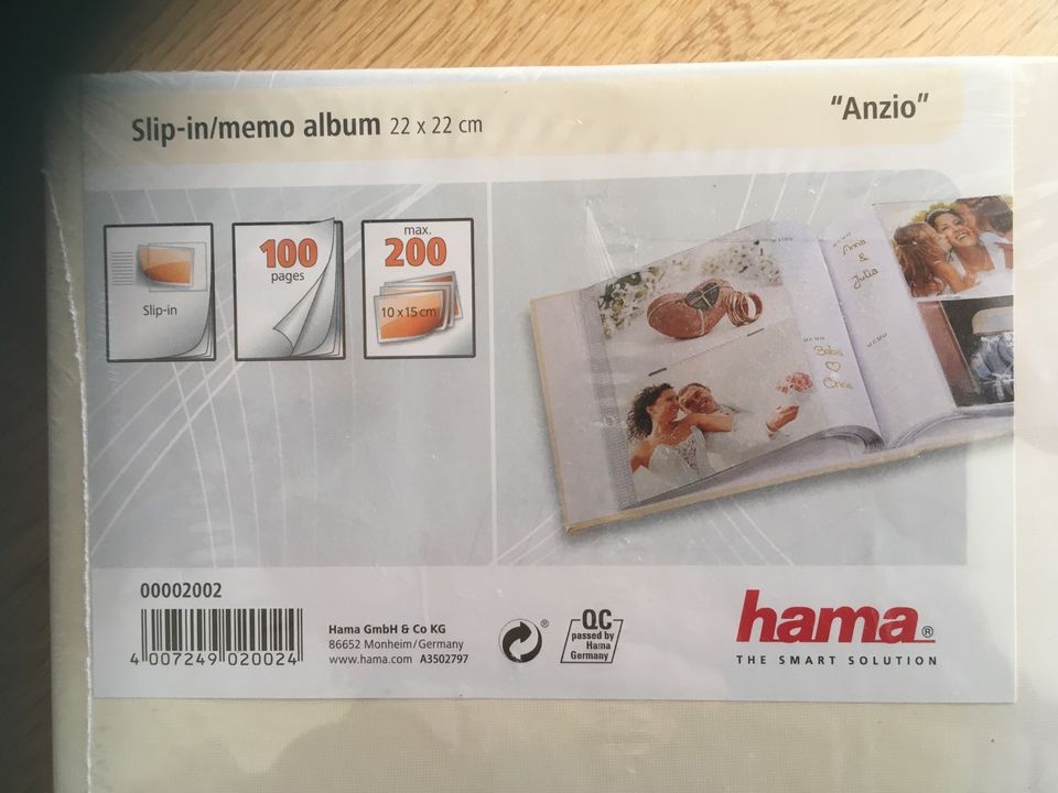 Hama Fotoalbum Anzio Hochzeit Herz Einsteckalbum in Nürnberg (Mittelfr) -  Aussenstadt-Sued | eBay Kleinanzeigen ist jetzt Kleinanzeigen