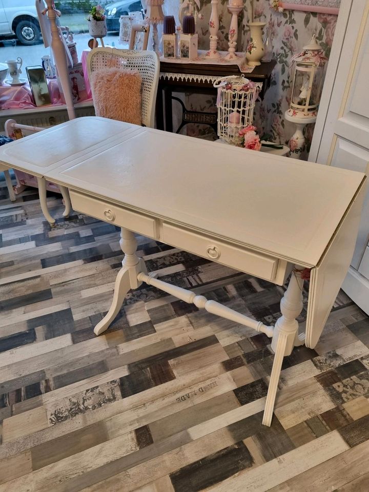 ⚘️⚘️Shabby Chic Klapptisch Schreibtisch  Küchentisch ⚘️⚘️ in Herne