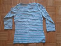 Dreiviertel Arm T-Shirt, grün Weiß gestreift, Größe 36 Bayern - Augsburg Vorschau