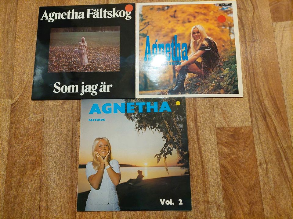 ☆8 Agnetha Fältskog Schallplatten Rare Top☆ in Krefeld