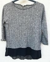 Schönes langes Shirt 7/8 Arm Gr 44-46 CLOCKHOUSE schwarz melliert Bayern - Steinhöring Vorschau