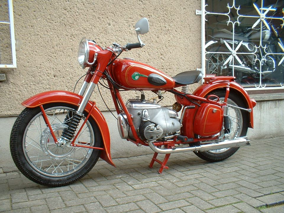 MZ BK 350 Baujahr 1958 - Komplettrestauration in Aschersleben