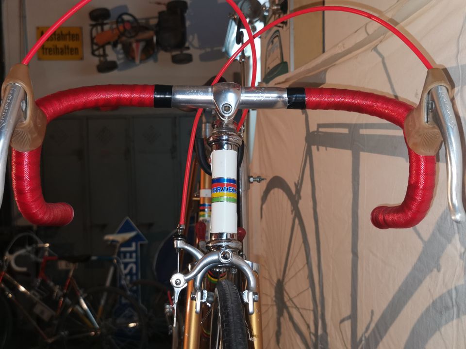 Rennrad Scarpat Israel (Mannschaftsrad ?)  Eroica Campagnolo in Homburg