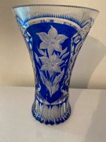 Kristallvase, blau Hessen - Eppstein Vorschau