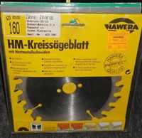 HAWERA HM Kreissägeblatt 160x20/16 24 Zähne grob NEU Hessen - Eschwege Vorschau