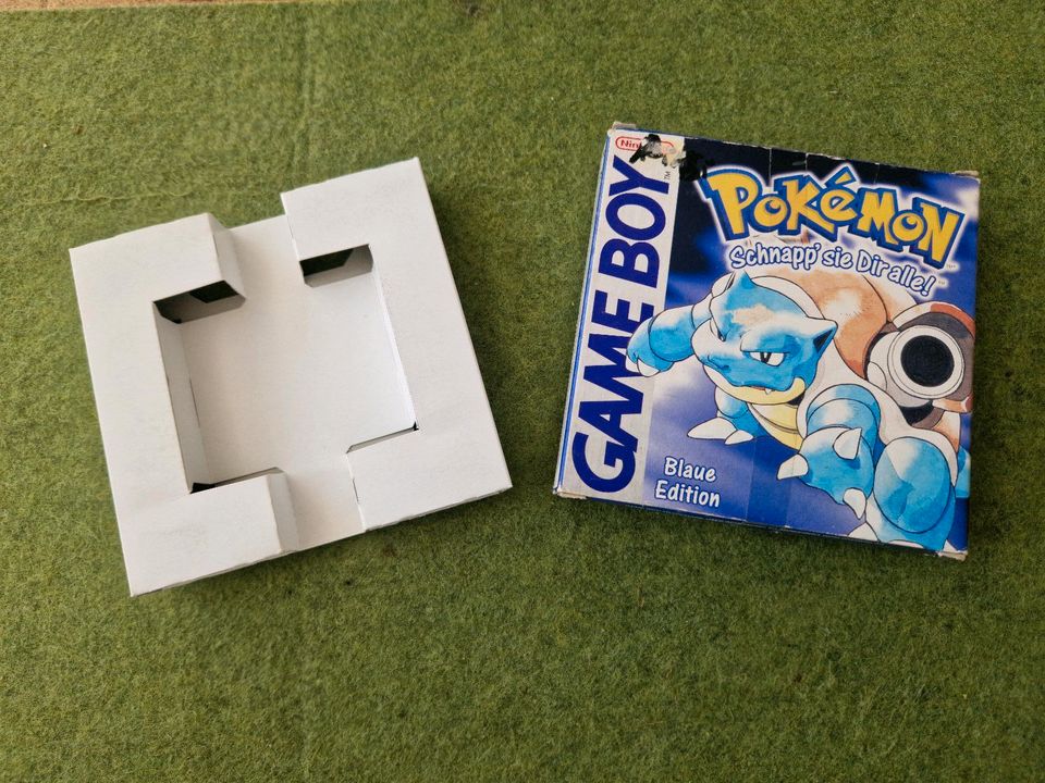 Pokémon / Pokemon Blaue Edition - OVP - Gameboy in Neuenkirchen