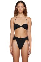 MAGDA BUTRYM Black Twist Bandeau Bikini Top FR40 Niedersachsen - Gifhorn Vorschau