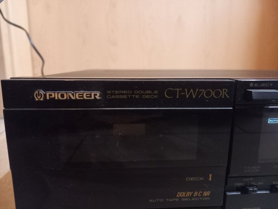 HiFi-Cassettendeck / Pioneer / CT-W700R in Schramberg