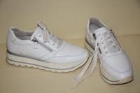 Plateau Sneaker GABOR COMFORT Gr. 39 echtes Leder weiß Niedersachsen - Jork Vorschau