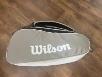 Tennistasche Wilson grau beige 6er steingrau Nordrhein-Westfalen - Siegen Vorschau