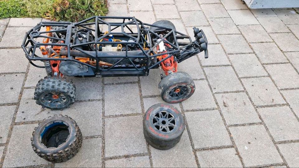 HPI Baja 5t KM Rovan 30.5ccm viele Neuteile inkl Funke in Bechhofen