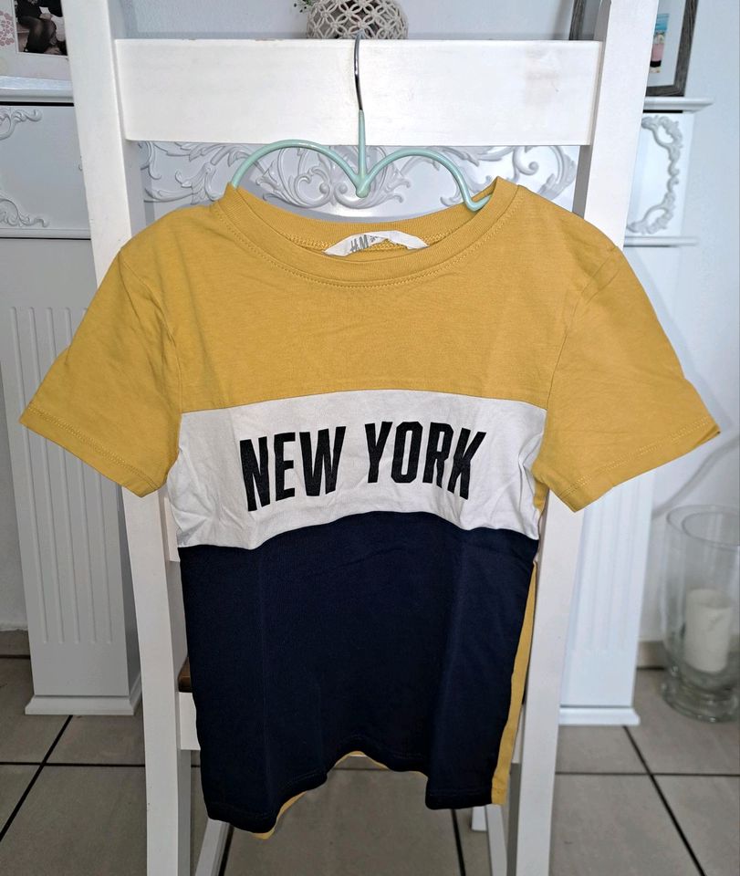 ★Cooles Set Hose & T-Shirt Gr. 110 116 H&M NY★ in Velen