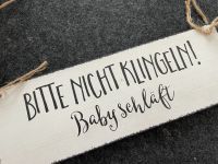 Schild „Bitte nicht klingeln Baby schläft“ Kr. Dachau - Petershausen Vorschau