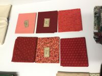 Nähen Patchwork Stoffe rot 6 x ca 50x 55 cm + X Bayern - Starnberg Vorschau