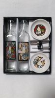 Set Glas Ölflasche /Essigflasche mit Ausgießer und Tellerchen Essen - Stoppenberg Vorschau