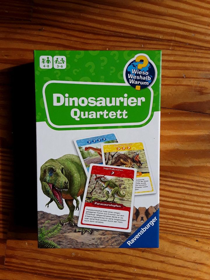 Dinosaurier Quartett, neu und ungeöffnet in Sulingen