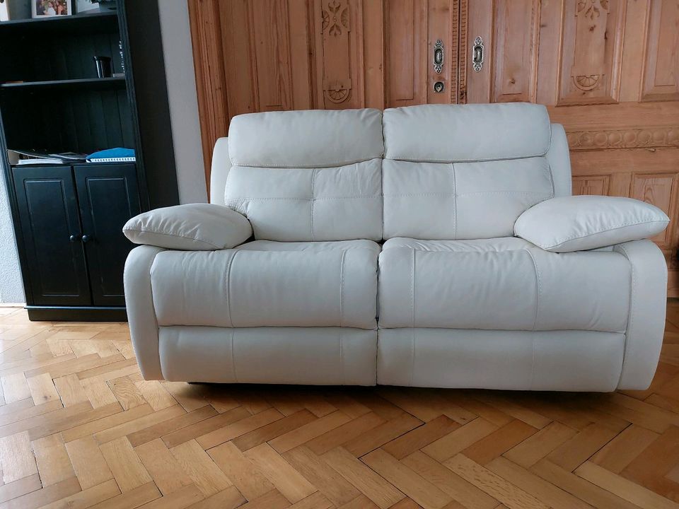 Couch Echtleder in Reichenbach (Vogtland)