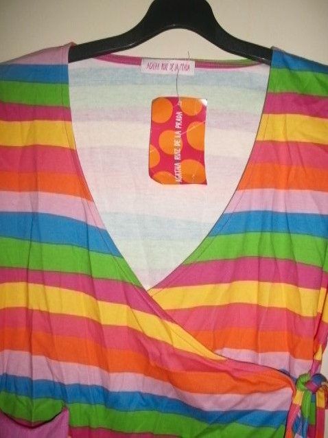 Agatha Ruiz de la Prada farbenfrohes Wickel Shirt Gr.36 neu in Wuppertal