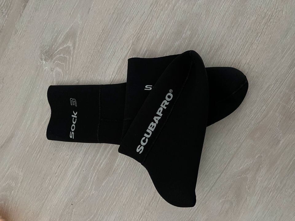 Neoprensocken Sock3 von Scubapro (Größe XS) (wie neu) in Bockenheim an der Weinstraße