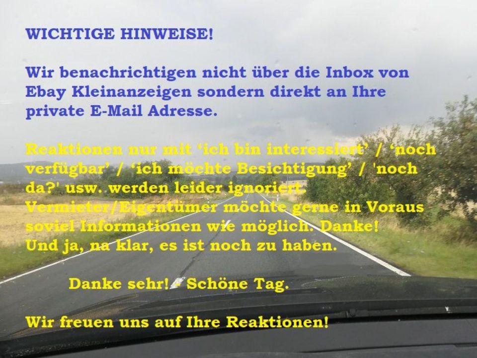 Wohnhaus (1 oder 2!) zu vermieten in Bendeleben Kyffhäuser in Bendeleben