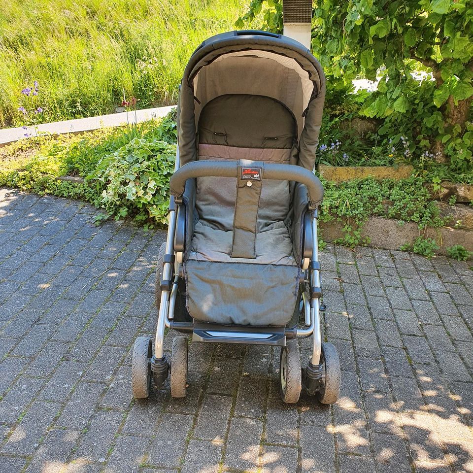 Hartan Racer Kinderwagen, Buggy, kompl. Sonnenschirm, Babayschale in Forchtenberg