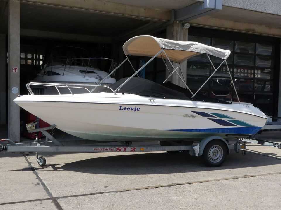 Sea Ray 175 CB komplett mit Trailer, Gebrauchtboot, Motorboot in Koblenz