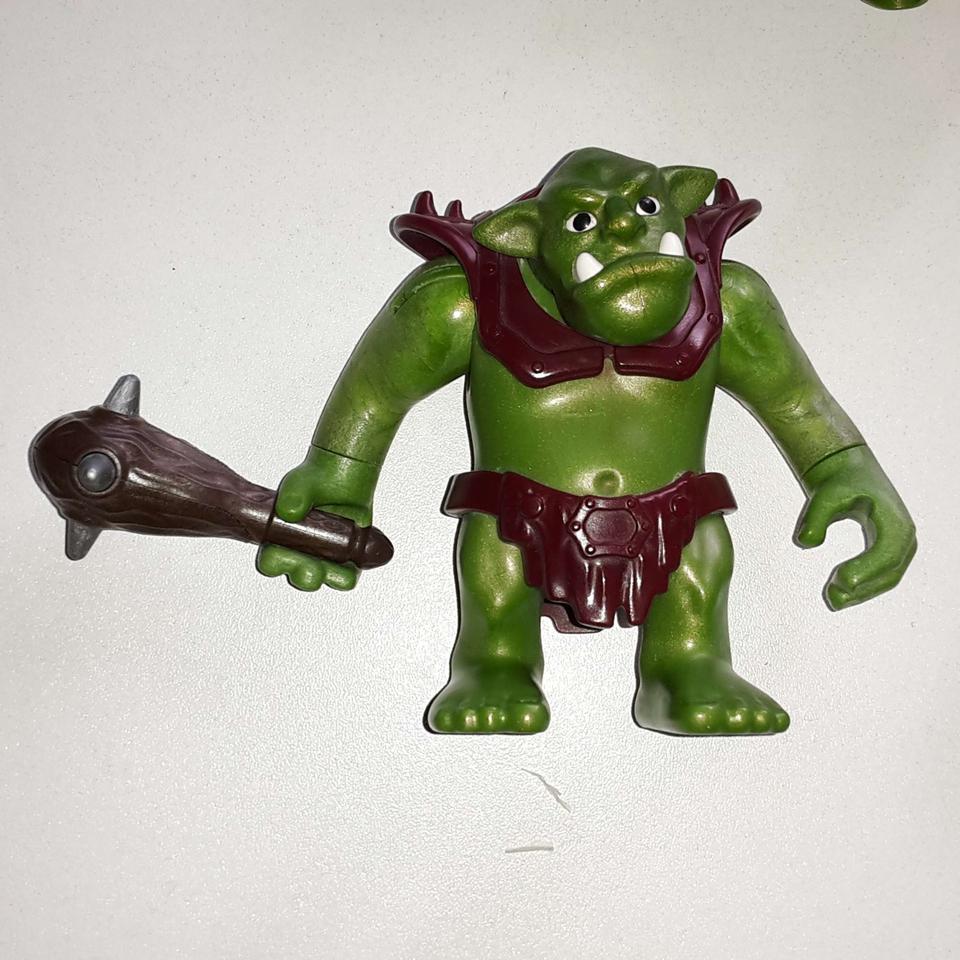 Playmobil Figuren - Grüner Troll Ork Oger mit Keule - geobra 2014 in St. Ingbert